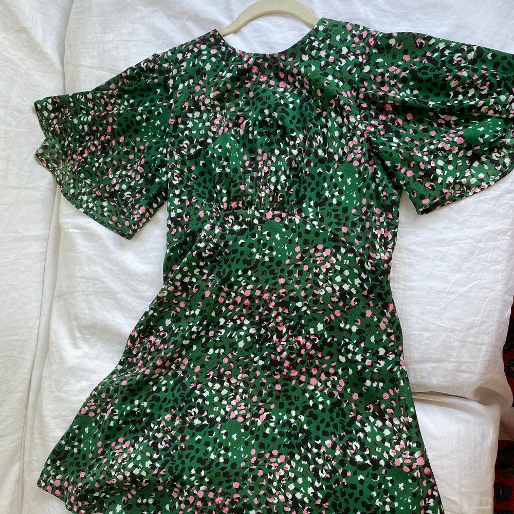 Topshop Open Back dress